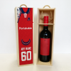 Personalised YCFC Wooden Wine Box Home 1993 Shirt Name & Number