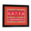 Personalised Framed Print York City FC Changing Room 2026